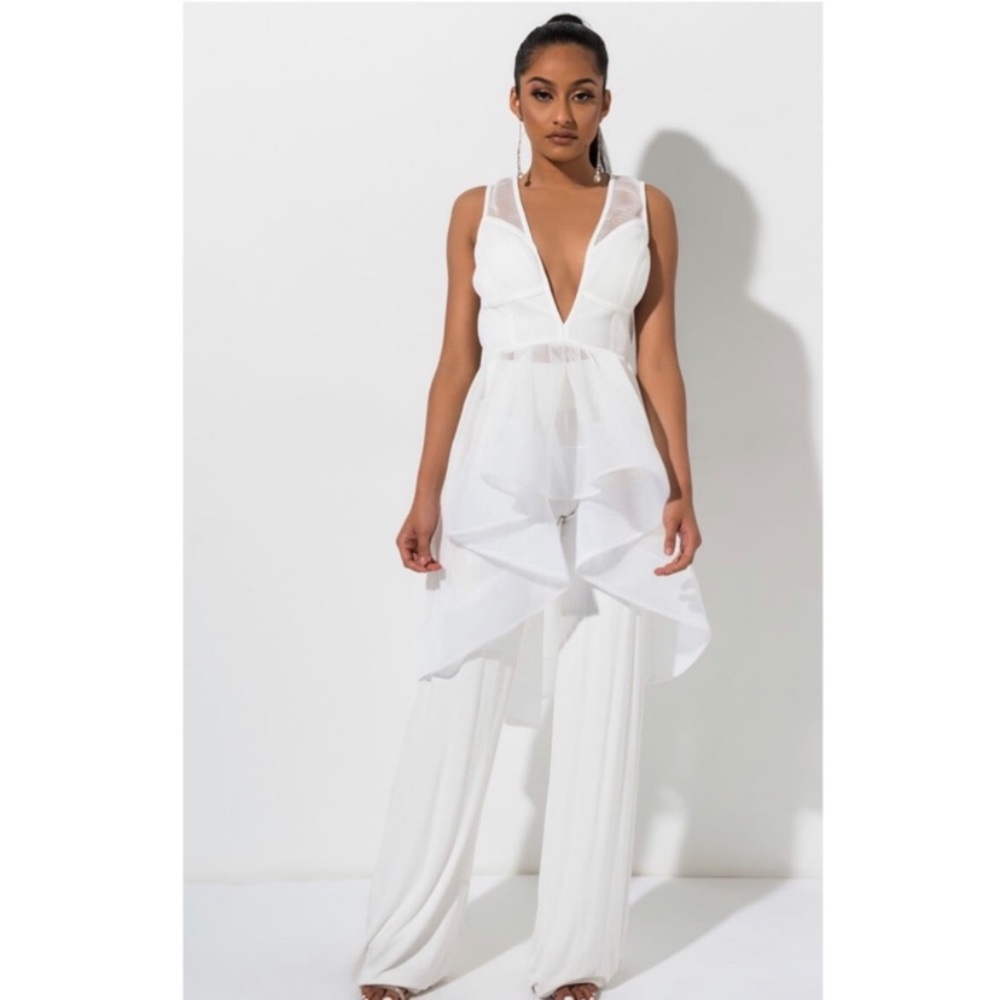 Akira White Hey Sexy Lady Corset Blouse